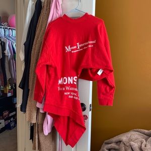 Monse International Cropper Sweater